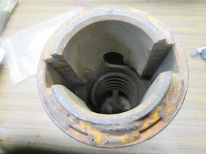 2 7/16" Bajonettschaft Seilwinde zusammenklappbar Drahtaufnahme Rolle Adapter abgeschnitten - Bild 1 von 5