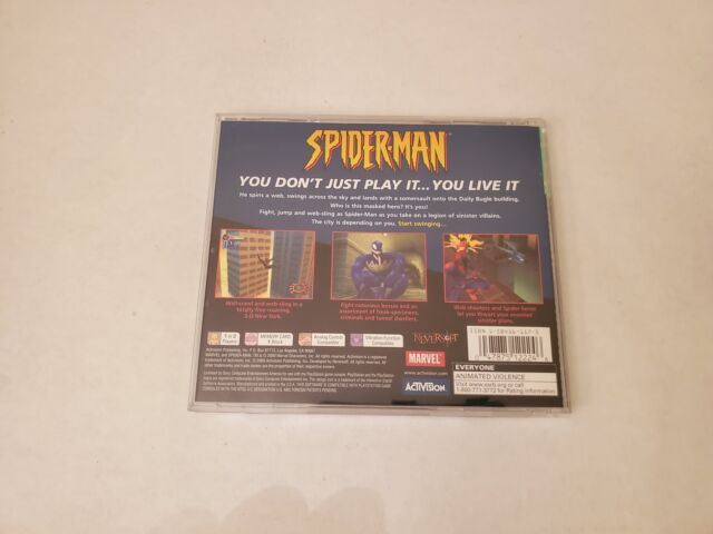 Video- videodo homem-aranha (ps, discs), com disco para jogos