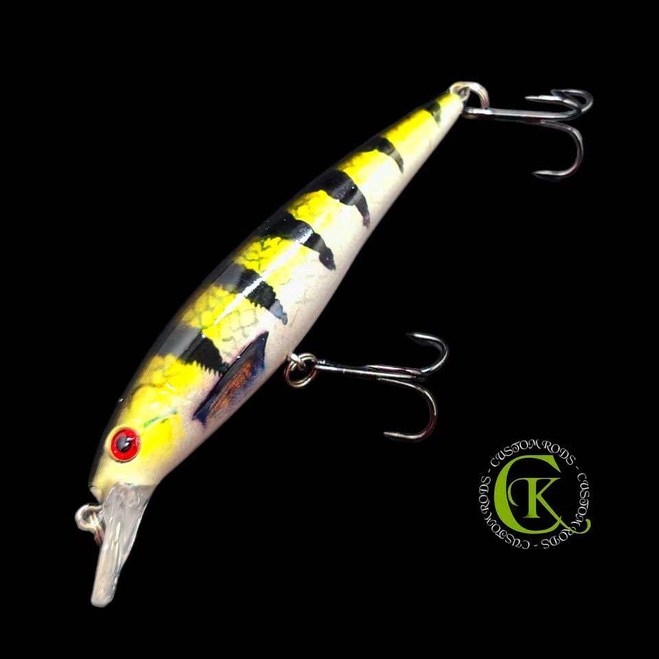 Twitchbait 11cm Swimbait Wobbler Hardbait Minnow Runner Blade Kunstköder Barsch - Bild 1 von 1