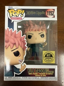 Funko Pop Yuji Itadori #1152 HT Expo 2022 Sukuna Mouth Jujutsu Kaisen Sin usar, en caja - Imagen 1 de 1