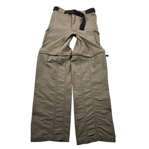 Magellan boys convertible zip off pants hiking packable hunting outdoor khaki M^ - Picture 1 of 6