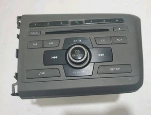 2012 Honda Civic AM FM CD Player Radio Receiver OEM 39100-tr0-a315-m1 - Picture 1 of 19