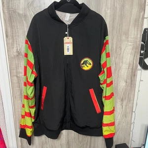 Men's RSVLTS Jurassic Park Bomber 2024 ECCC Exclusive Reversible NWT 4XL - Picture 1 of 9