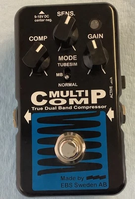 EBS Multicomp V2 Compressor Guitar Effect Pedal - Image 1 of 4
