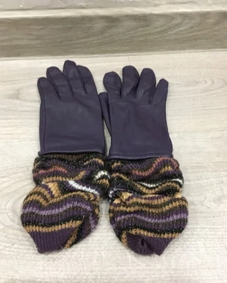 Перчатки Missoni Lindex кожа/акрил/шерсть размер S/M - Изображение 1 из 4