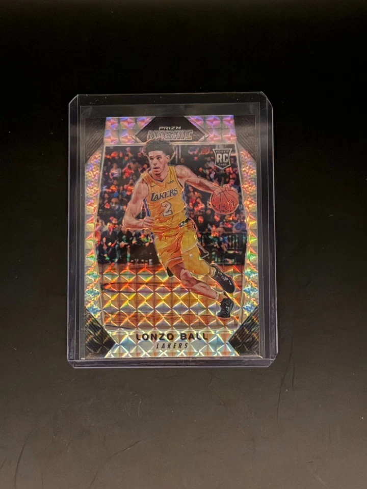 2017 Panini Mosaic Lonzo Ball Mosaic Prizm RC #73 Lakers Bulls - Image 1 of 1