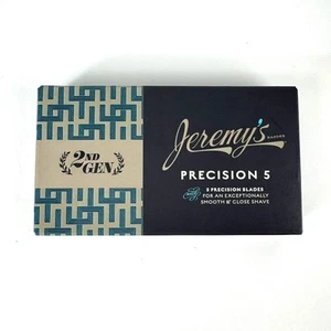 Jeremy’s Precision Trimmer Razor Blades for Men - 4 Cartridges Anti-Clog Design - Imagen 1 de 6