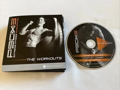 P90X3 Extreme Workout 10 DVD Set (w/ Rare Bonus Complex Upper/Lower/X3 Ab DVD) - Image 1 of 4