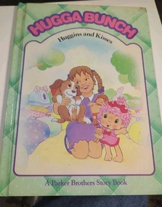 Hugga Bunch Huggins and Kisses Book Parker Brothers Story Hardcover 1985 Vintage - Picture 1 of 2