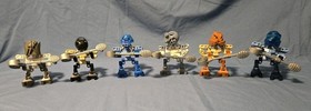 LEGO BIONICLE - MATORAN OF MATA NUI - FULL SET - 8581 8582 8583 8584 8585 8586
