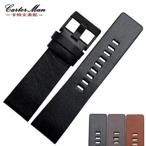 22 24 26 28 30mm Watch Band Leather Strap Fits for Diesel DZ7313 DZ7322 +Tools - Picture 1 of 10