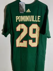T-Shirt Adidas NHL Minnesota Wild Jason Pominville grün Gr. 2X - Bild 1 von 1