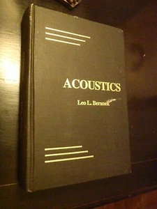 Acoustics by Leo Leroy Beranek (Hardcover) - Picture 1 of 9