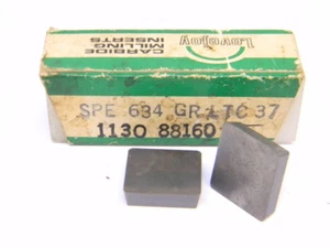 NEW SURPLUS 5PCS. LOVEJOY  SPE  634  GRADE: LTC37  CARBIDE INSERTS - Picture 1 of 4