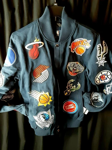 Memphis Grizzlies NBA Men's G-III Collage Embroidered Front Snap Jacket 6X Cover