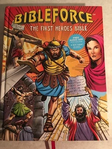 Bibleforce The First Heroes Bible Comic Style Hardcover Kids Bible Stories - Picture 1 of 5