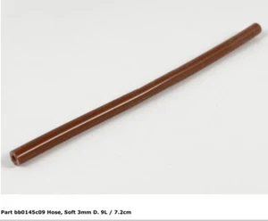 Lego 1x bb0145c09 Brown Hose, Soft 3mm D. 9L / 7.2cm 8002 - Picture 1 of 1