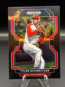 2022 Draft Picks Baseball - Tyler Schweitzer - Black Prizm - No. PDP161 - Picture 1 of 2