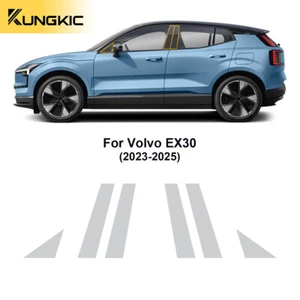 A B Pillars Precut Paint Protection Film Clear PPF TPU For Volvo EX30 2023-2025 - Picture 1 of 14