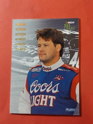 1997 SkyBox Profile #8 Robby Gordon, Rookie, cd1 - Image 1 of 3