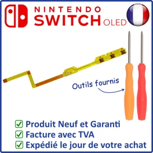NAPPE INTERNE DES BOUTONS POWER ON OFF ET VOLUME DE LA NINTENDO SWITCH OLED - Foto 1 di 4