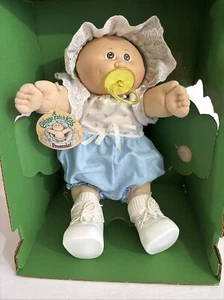 Vintage 1985 Cabbage Patch Preemie Doll New In Box March Of Dimes HasAll Papers - Picture 1 of 21