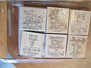 Stampin Up Hang in there Set Gummistempel - Bild 1 von 3
