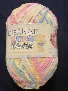 Filato Coperta Bambino Bernat 220 Yds Pitter Patter Super Ingombrante (6) Prezzo Per Ciascuno - Foto 1 di 8