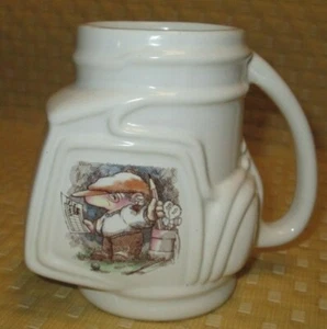 Golfers Mug by Golf Gifts Shaped Like a Golf Bag - Picture 1 of 6
