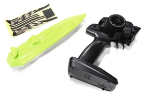 Mini ECO-Q Speed Boat 255mm w/ Motor, ESC and Controller ARTR Kit - Green - Picture 1 of 5
