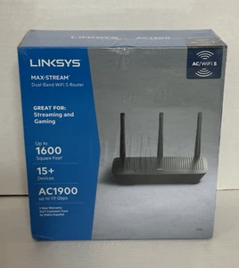 Linksys AC1900 Dual-Band Wifi 5 Router 1,9 Gbps - Zdjęcie 1 z 3