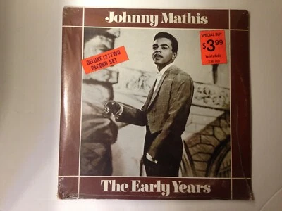 Johnny Mathis The Early Years vinyl 2x LP 1973 Columbia House Compilation - Image 1 of 4