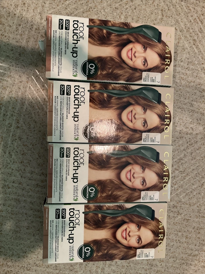 Clairol Root Touch Up Dark Blonde 7 by Natural Instincts Permanent Hair Dye