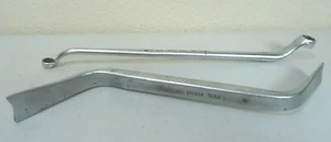 Snap-on Tools B1458A 1/4" x 3/8" 6PT Brake Bleeder Wrench + B1462A Brake Spoon - Picture 1 of 7