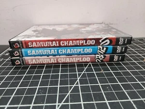 Samurai Champloo - Volumes 1 2 3 DVD Anime Lot - Picture 1 of 12