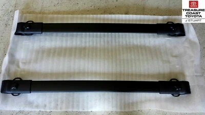 NEW OEM FACTORY TOYOTA SIENNA ROOF RACK CROSS BARS 2 PIECE SET 2011-2020 - Изображение 1 из 3