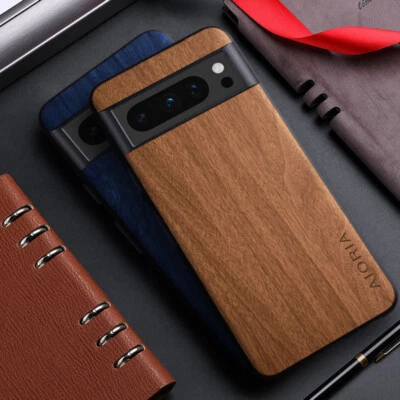 For Google Pixel 8 Pro 8A 7 Pro 7A 6 Pro 6A 5A 4 4A 4XL Leather Phone Case Cover - Image 1 of 4