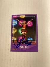 MAKI ITOH Signed Card AEW NJPW Wrestling Cutest in the World