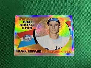 2001 Topps Archives Reserve #34 Frank Howard 1960 Los Angeles Dodgers - Picture 1 of 1