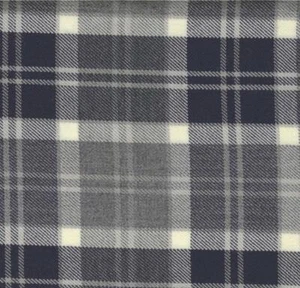Tela de tartán Bannockbane plateada 13 oz 100 % lana pura - Imagen 1 de 1
