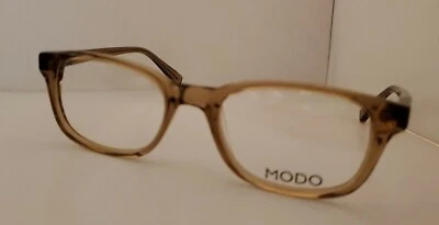 MODO 6000 Handmade Full Rim Eyeglass Frames 49-14-140 TAUPE - Изображение 1 из 4