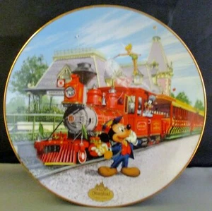 Disneyland 40th Anniversary Disneyland Railroad Plate 1995 - Bild 1 von 4