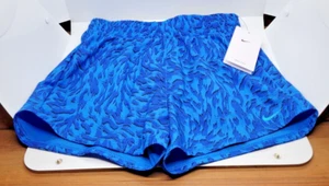 NIKE ONE KIDS STANDARD FIT ANIMAL PRINT SHORTS DRI-FIT BLUE--MED, LG OR X-LARGE - Picture 1 of 12