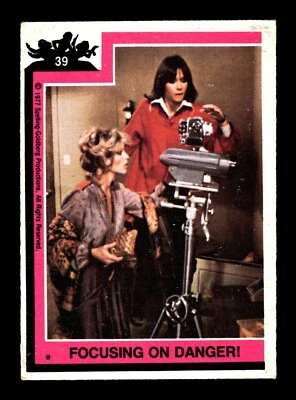 4-03-15 PWE. 1977 opc quebec o-pee-chee charlie's angels #39 , flawed - Image 1 of 2