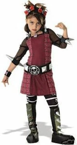 Riot Grrrl Girl Punk Rock Rocker Gothic Fancy Dress Up Halloween Child Costume - Picture 1 of 4
