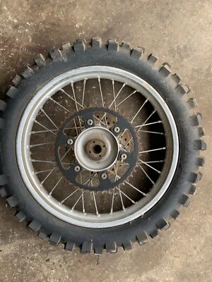 2005 93-22 XR650L XR 650L Rear Wheel Hub Sprocket Spindle Rotor Rim Tire - Image 1 of 4