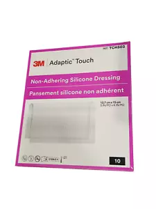 3M Adaptic Non-Adhering Silicon(TCH 503- 5 in x 6 in), 12.7 cm x 15 cm, 10pack - Picture 1 of 4