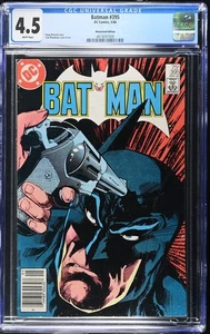Batman #395 CGC 4.5 DC Comics 1986 Edizione Edicola Doug Moench Tom Mandrake - Foto 1 di 2