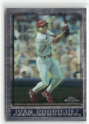1998 Topps Chrome #292 Ivan Rodriguez ☘️M13 - Image 1 of 2