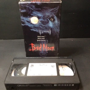 Bad Moon (VHS, 1997) , Horror Movie Werewolf Vintage Tape Rare - Picture 1 of 5